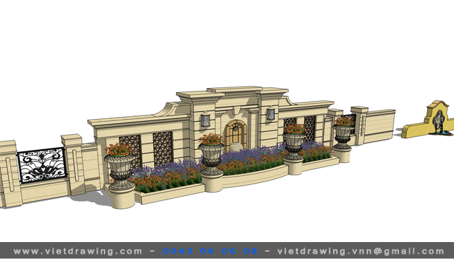 SU-007: Sketchup exterior collection Vol.02