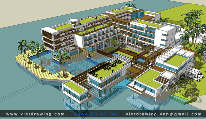 SU-008: Sketchup exterior Vol.03 (Synthesis 01)