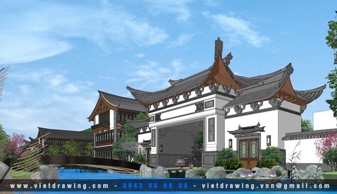 SU-030 SKETCHUP EXTERIOR VOL.23 (CHINA STYLES)