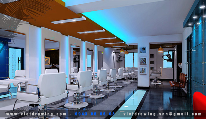 MF3 – THƯ VIỆN MIỄN PHÍ 3D MAX 03: HAIR SALON & SPA