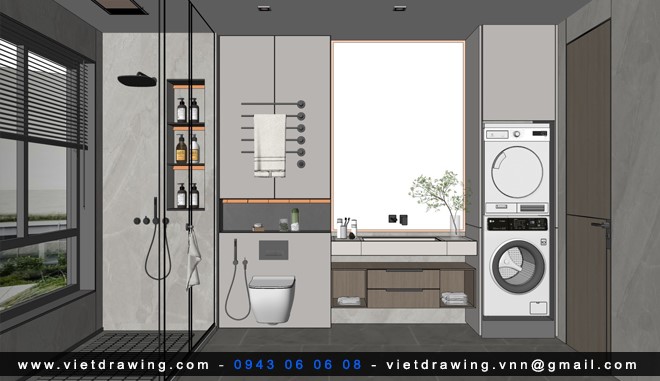 SU067 – SKETCHUP BATHROOM & DRESSING ROOM VOL.1 (2023)