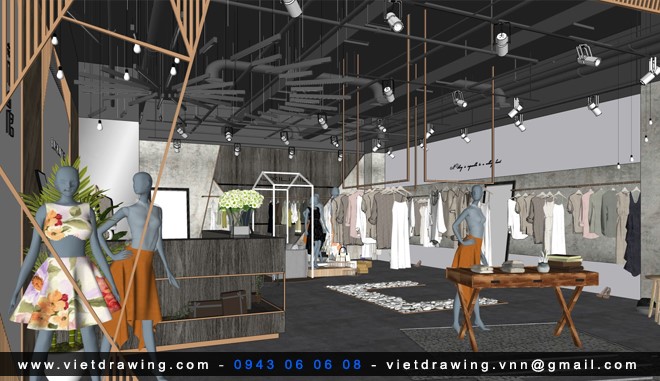 SU079 – SKETCHUP CLOTHING STORES INTERIOR VOL.1 (2023)