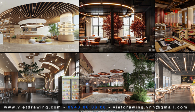 M0127 – RESTAURANT & FASTFOOD INTERIOR VOL.2 (VRAY) 2024