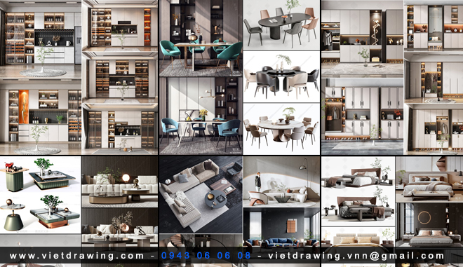 M0155 – 3D FURNITURE MODELS ( VRAY + CORONA)