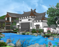 SU-030 SKETCHUP EXTERIOR VOL.23 (CHINA STYLES)