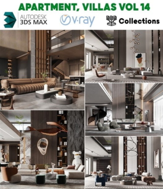 3D014 – APARTMENT, VILLAS VOL.14 (ATRIUM )