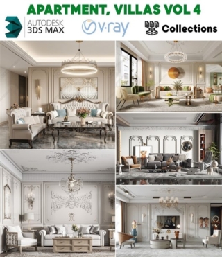 3D04 – APARTMENT, VILLAS VOL.4