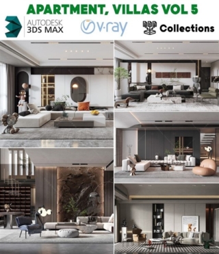 3D05 – APARTMENT, VILLAS VOL.5