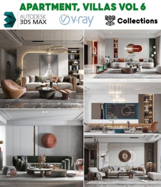 3D06 – APARTMENT, VILLAS VOL.6