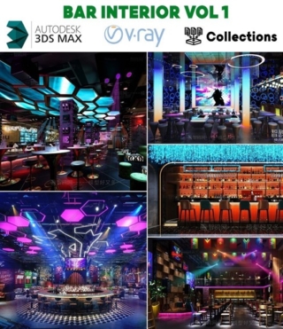 3D063 – BAR INTERIOR VOL.1