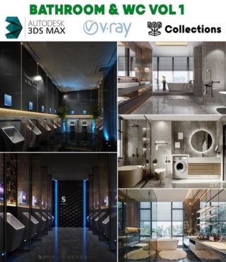 3D041 – BATHROOM & WC VOL .1