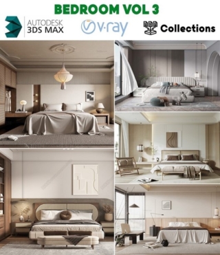 3D027 – BEDROOM VOL.3 ( WABI SABI )