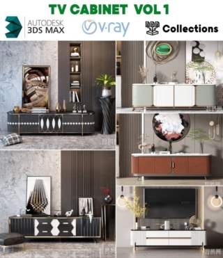 3D080 – CABINET TV VOL.1