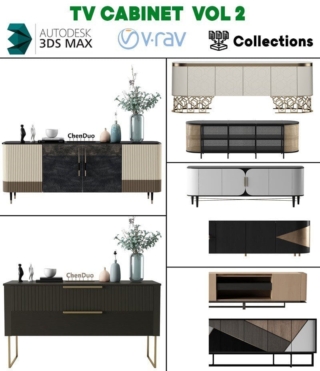 3D083 – CABINET TV VOL.2