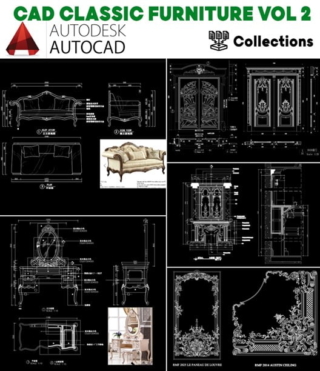 CADI013 – CAD CLASSIC FURNITURE VOL.2