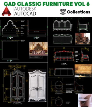 CADI021 – CAD CLASSIC FURNITURE VOL.6