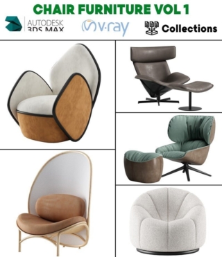 3D081 – CHAIR FURNITURE VOL.1