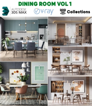 3D018 – DINING ROOM VOL.1