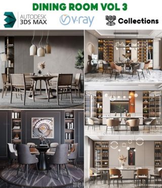 3D020 – DINING ROOM VOL.3