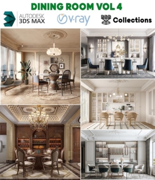 3D021 – DINING ROOM VOL.4
