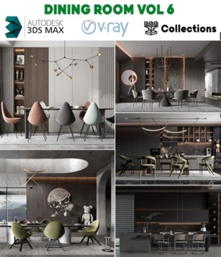 3D023 – DINING ROOM VOL.6