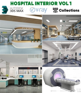 3D066 – HOSPITAL INTERIOR VOL.1