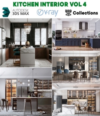 3D039 – KITCHEN INTERIOR VOL.4