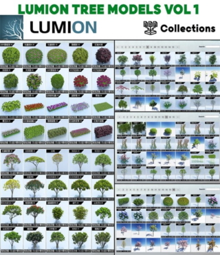 LUMION TREES MODELS VOL.1