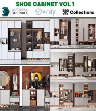 3D091 – SHOE CABINET VOL.1