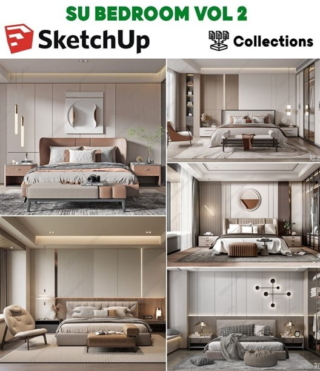 SK023 – SKETCHUP BED ROOM VOL.2