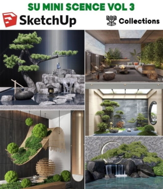 SU092 – SKETCHUP MINI SCENCE VOL.3