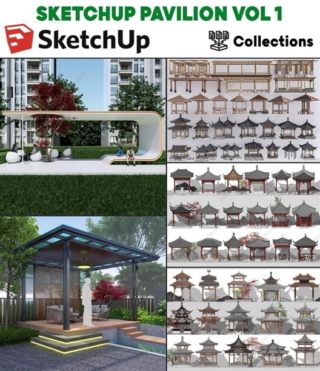 SU0115 – SKETCHUP PAVILION VOL.1