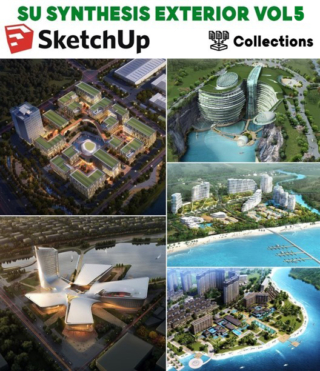 SU054 – SKETCHUP SYNTHESIS EXTERIOR VOL 5