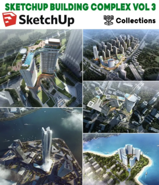 SU053 – SKETCHUP BUILDING COMPLEX VOL.3