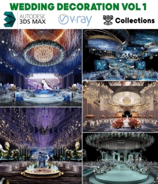 3D076 – WEDDING HALL VOL.1