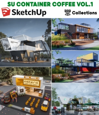 SU0100 – SKETCHUP CONTAINER COFFEE VOL.1