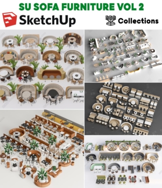 SU0109 – SKETCHUP SOFA VOL.2