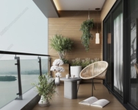 M0143 – BALCONY VOL.1 ( VRAY + CORONA)