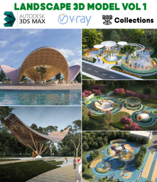 M0135 – LANDSCAPE 3D MODEL VOL.1