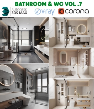 3D114 – BATHROOM & WC VOL .7