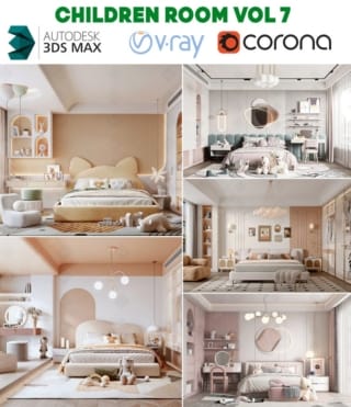 3D118 – CHILDREN ROOM VOL.7 (GIRL ROOM)