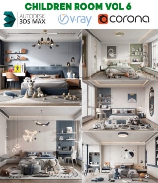 3D117 – CHILDREN ROOM VOL.6 (BOY ROOM)