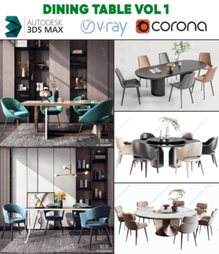 3D106 – DINING TABLE VOL.1