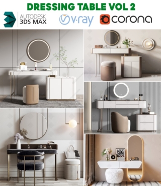 3D107 – DRESSING TABLE VOL.2