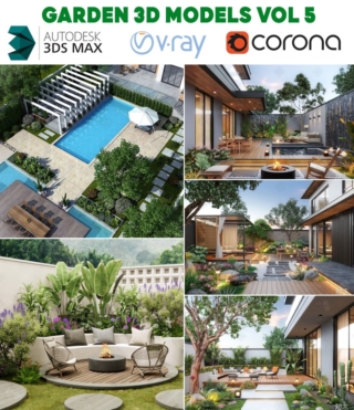 M0157 – GARDEN 3D MODELS VOL.5