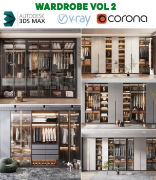 3D112 – WARDROBE FURNITURE VOL.2