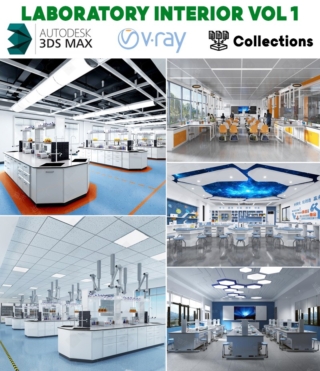 M0160 – 3D LABORATORY INTERIOR VOL.1