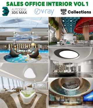 M0161 – 3D SALES OFFICE INTERIOR VOL.1