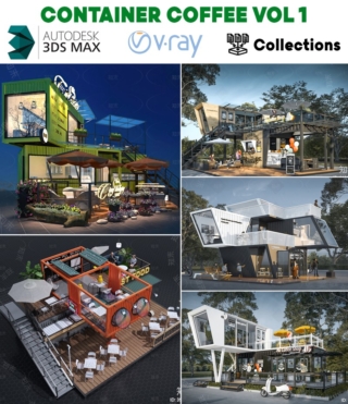 M0162 – 3D CONTAINER COFFEE VOL.1