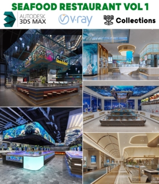 M0164 – 3D SEAFOOD RESTAURANT VOL.1